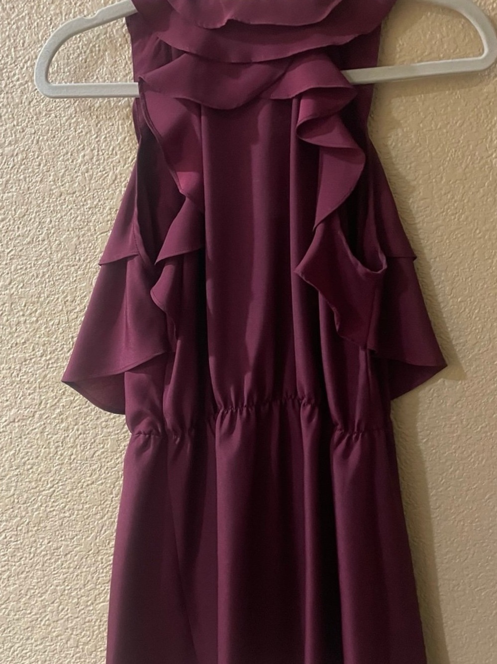 Vintage Women's Ruffled Layered Dress by Campaign